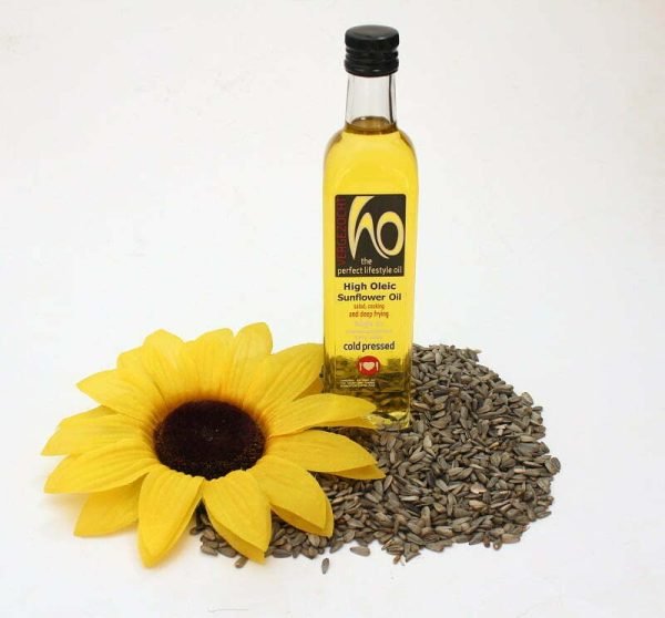 500ml X 12 Glass Cold Pressed High Oleic Sunflower Oil - Image 3